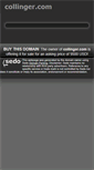 Mobile Screenshot of collinger.com